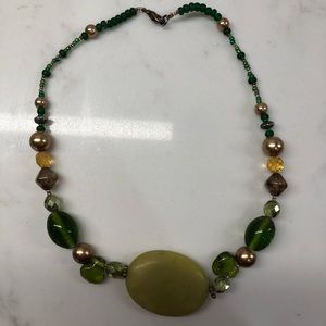 Green statement choker